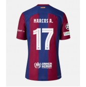 Barcelona Marcos Alonso #17 Replika Hjemmedrakt 2023-24 Kortermet