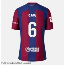 Barcelona Paez Gavi #6 Replika Hjemmedrakt Dame 2023-24 Kortermet