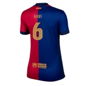 Barcelona Paez Gavi #6 Replika Hjemmedrakt Dame 2024-25 Kortermet