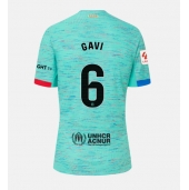 Barcelona Paez Gavi #6 Replika Tredjedrakt Dame 2023-24 Kortermet