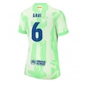 Barcelona Paez Gavi #6 Replika Tredjedrakt Dame 2024-25 Kortermet