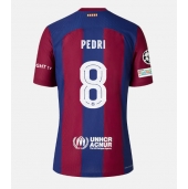 Barcelona Pedri Gonzalez #8 Replika Hjemmedrakt 2023-24 Kortermet