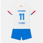 Barcelona Raphinha Belloli #11 Replika Bortedrakt Barn 2023-24 Kortermet (+ bukser)