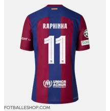 Barcelona Raphinha Belloli #11 Replika Hjemmedrakt 2023-24 Kortermet