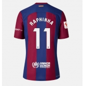 Barcelona Raphinha Belloli #11 Replika Hjemmedrakt Dame 2023-24 Kortermet