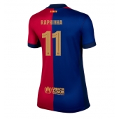 Barcelona Raphinha Belloli #11 Replika Hjemmedrakt Dame 2024-25 Kortermet