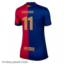 Barcelona Raphinha Belloli #11 Replika Hjemmedrakt Dame 2024-25 Kortermet