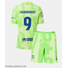 Barcelona Robert Lewandowski #9 Replika Tredjedrakt Barn 2024-25 Kortermet (+ bukser)