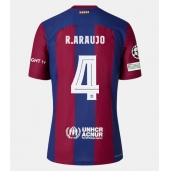 Barcelona Ronald Araujo #4 Replika Hjemmedrakt 2023-24 Kortermet