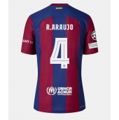 Barcelona Ronald Araujo #4 Replika Hjemmedrakt Dame 2023-24 Kortermet