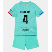 Barcelona Ronald Araujo #4 Replika Tredjedrakt Barn 2023-24 Kortermet (+ bukser)