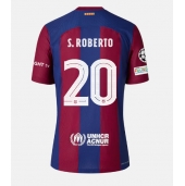 Barcelona Sergi Roberto #20 Replika Hjemmedrakt 2023-24 Kortermet