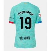 Barcelona Vitor Roque #19 Replika Tredjedrakt Dame 2023-24 Kortermet