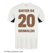 Bayer Leverkusen Alejandro Grimaldo #20 Replika Bortedrakt 2024-25 Kortermet