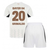 Bayer Leverkusen Alejandro Grimaldo #20 Replika Bortedrakt Barn 2024-25 Kortermet (+ bukser)