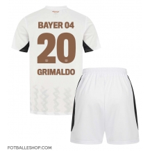 Bayer Leverkusen Alejandro Grimaldo #20 Replika Bortedrakt Barn 2024-25 Kortermet (+ bukser)