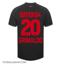 Bayer Leverkusen Alejandro Grimaldo #20 Replika Hjemmedrakt 2023-24 Kortermet