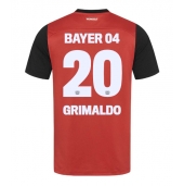 Bayer Leverkusen Alejandro Grimaldo #20 Replika Hjemmedrakt 2024-25 Kortermet