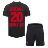 Bayer Leverkusen Alejandro Grimaldo #20 Replika Hjemmedrakt Barn 2023-24 Kortermet (+ bukser)