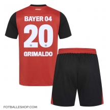 Bayer Leverkusen Alejandro Grimaldo #20 Replika Hjemmedrakt Barn 2024-25 Kortermet (+ bukser)