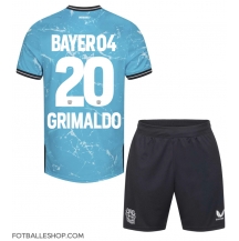 Bayer Leverkusen Alejandro Grimaldo #20 Replika Tredjedrakt Barn 2023-24 Kortermet (+ bukser)