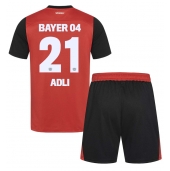 Bayer Leverkusen Amine Adli #21 Replika Hjemmedrakt Barn 2024-25 Kortermet (+ bukser)