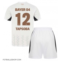 Bayer Leverkusen Edmond Tapsoba #12 Replika Bortedrakt Barn 2024-25 Kortermet (+ bukser)