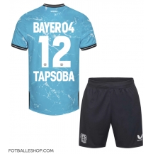 Bayer Leverkusen Edmond Tapsoba #12 Replika Tredjedrakt Barn 2023-24 Kortermet (+ bukser)