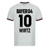 Bayer Leverkusen Florian Wirtz #10 Replika Bortedrakt 2023-24 Kortermet