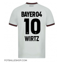 Bayer Leverkusen Florian Wirtz #10 Replika Bortedrakt 2023-24 Kortermet