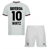 Bayer Leverkusen Florian Wirtz #10 Replika Bortedrakt Barn 2023-24 Kortermet (+ bukser)