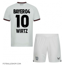 Bayer Leverkusen Florian Wirtz #10 Replika Bortedrakt Barn 2023-24 Kortermet (+ bukser)