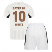 Bayer Leverkusen Florian Wirtz #10 Replika Bortedrakt Barn 2024-25 Kortermet (+ bukser)