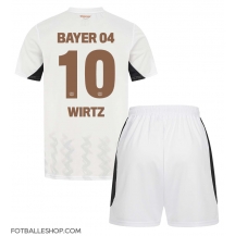 Bayer Leverkusen Florian Wirtz #10 Replika Bortedrakt Barn 2024-25 Kortermet (+ bukser)