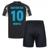 Bayer Leverkusen Florian Wirtz #10 Replika Tredjedrakt Barn 2024-25 Kortermet (+ bukser)