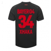 Bayer Leverkusen Granit Xhaka #34 Replika Hjemmedrakt 2023-24 Kortermet