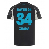 Bayer Leverkusen Granit Xhaka #34 Replika Tredjedrakt 2024-25 Kortermet