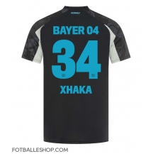 Bayer Leverkusen Granit Xhaka #34 Replika Tredjedrakt 2024-25 Kortermet