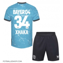 Bayer Leverkusen Granit Xhaka #34 Replika Tredjedrakt Barn 2023-24 Kortermet (+ bukser)