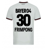 Bayer Leverkusen Jeremie Frimpong #30 Replika Bortedrakt 2023-24 Kortermet