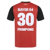 Bayer Leverkusen Jeremie Frimpong #30 Replika Hjemmedrakt 2024-25 Kortermet