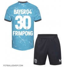 Bayer Leverkusen Jeremie Frimpong #30 Replika Tredjedrakt Barn 2023-24 Kortermet (+ bukser)