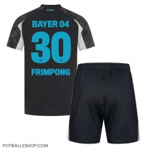 Bayer Leverkusen Jeremie Frimpong #30 Replika Tredjedrakt Barn 2024-25 Kortermet (+ bukser)