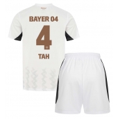 Bayer Leverkusen Jonathan Tah #4 Replika Bortedrakt Barn 2024-25 Kortermet (+ bukser)