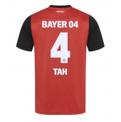 Bayer Leverkusen Jonathan Tah #4 Replika Hjemmedrakt 2024-25 Kortermet