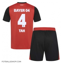 Bayer Leverkusen Jonathan Tah #4 Replika Hjemmedrakt Barn 2024-25 Kortermet (+ bukser)