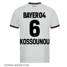 Bayer Leverkusen Odilon Kossounou #6 Replika Bortedrakt 2023-24 Kortermet