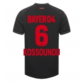 Bayer Leverkusen Odilon Kossounou #6 Replika Hjemmedrakt 2023-24 Kortermet