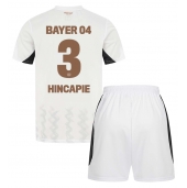 Bayer Leverkusen Piero Hincapie #3 Replika Bortedrakt Barn 2024-25 Kortermet (+ bukser)