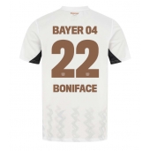 Bayer Leverkusen Victor Boniface #22 Replika Bortedrakt 2024-25 Kortermet